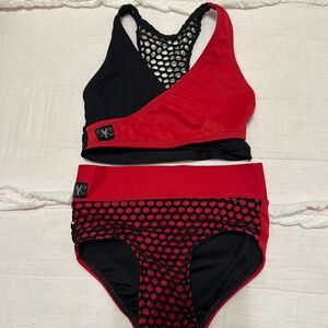 Kandi kouture two pice dance set